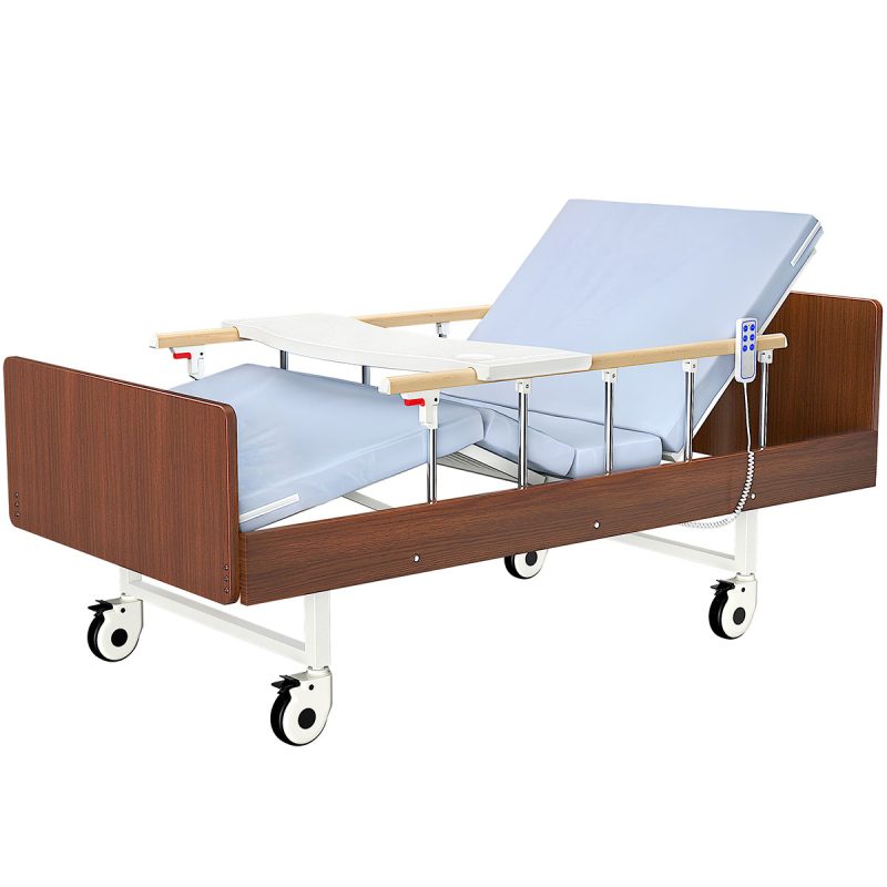 Full-Electric Hi-Lo Hospital Bed for Home Use with Adjustable Height