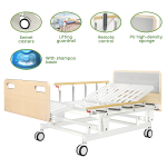 Hi-Lo Adjustable Full-Electric Hospital Bed for Home Use — 5 Functions, Mattress Included thumbnail