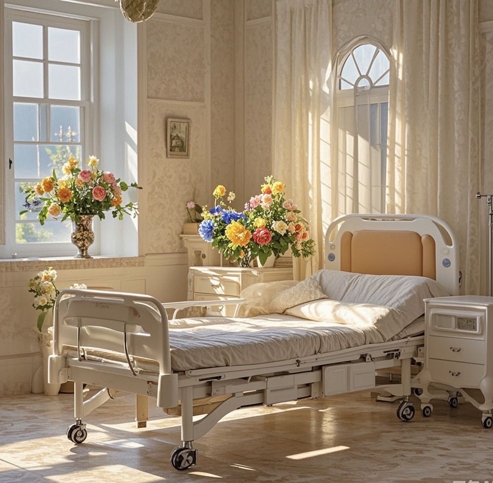 hospital beds