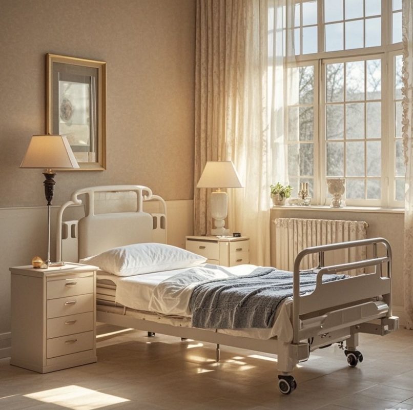 hospital beds
