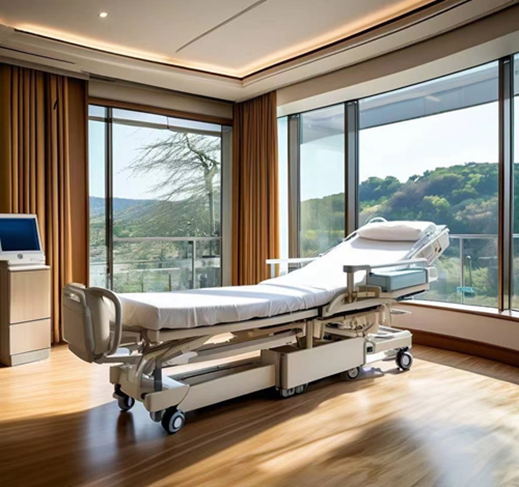 hospital bed