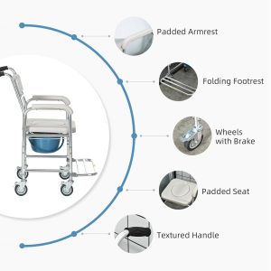 Commode Wheelchair