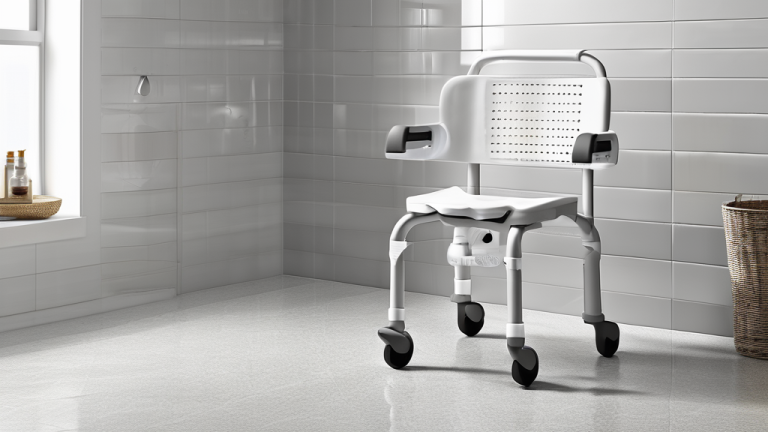 Shower Chair with Wheels | epachois.com