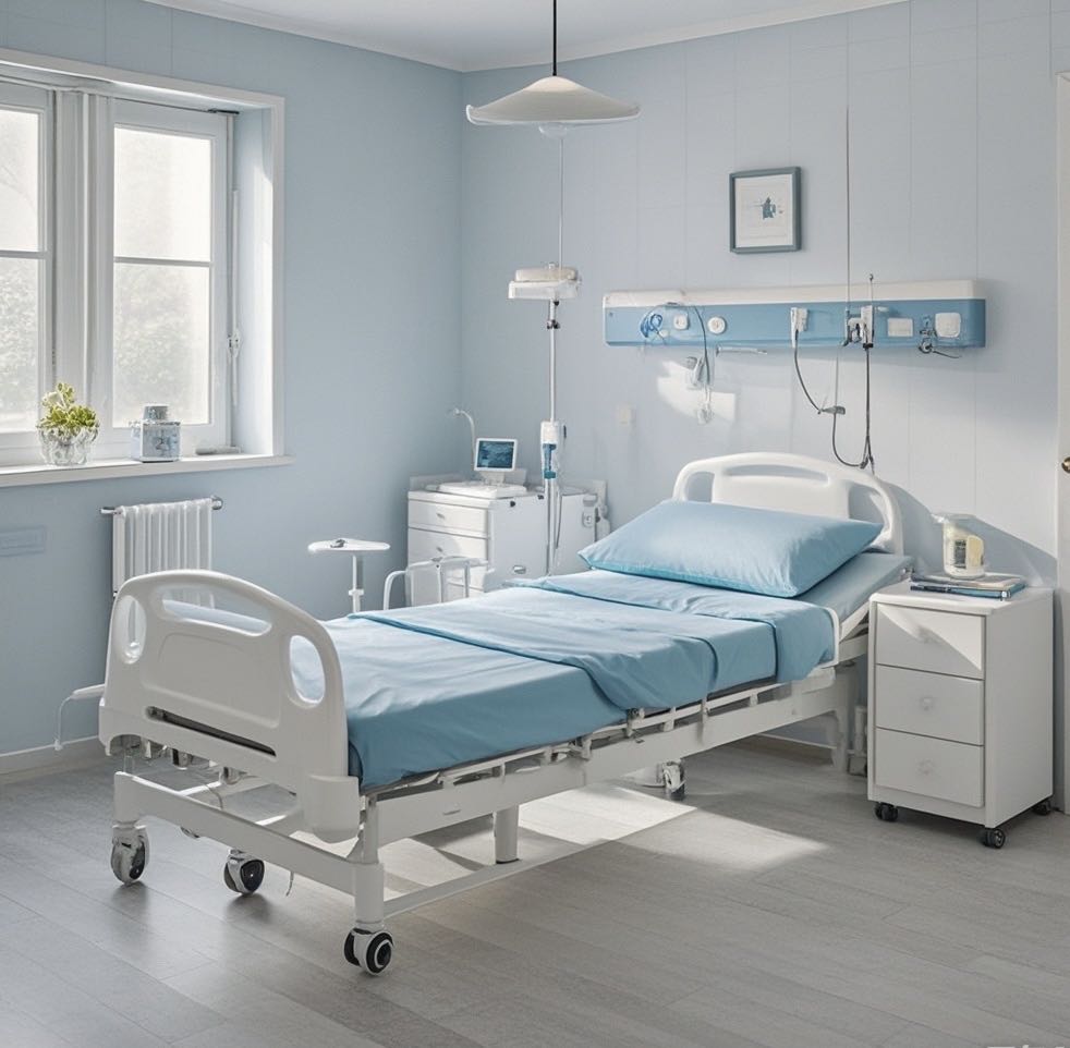 hospital beds