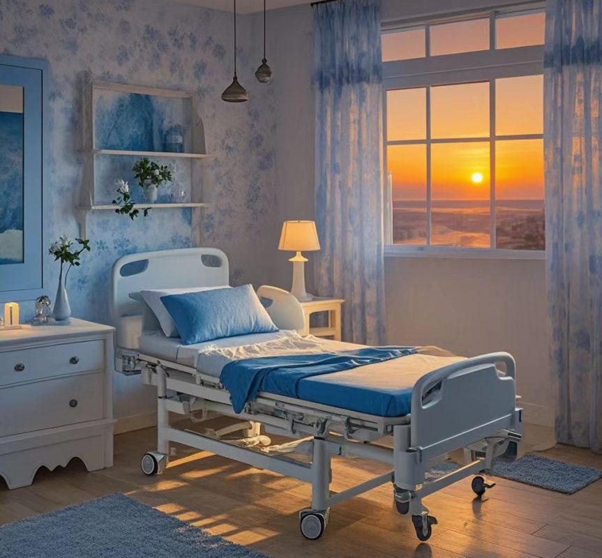 hospital beds
