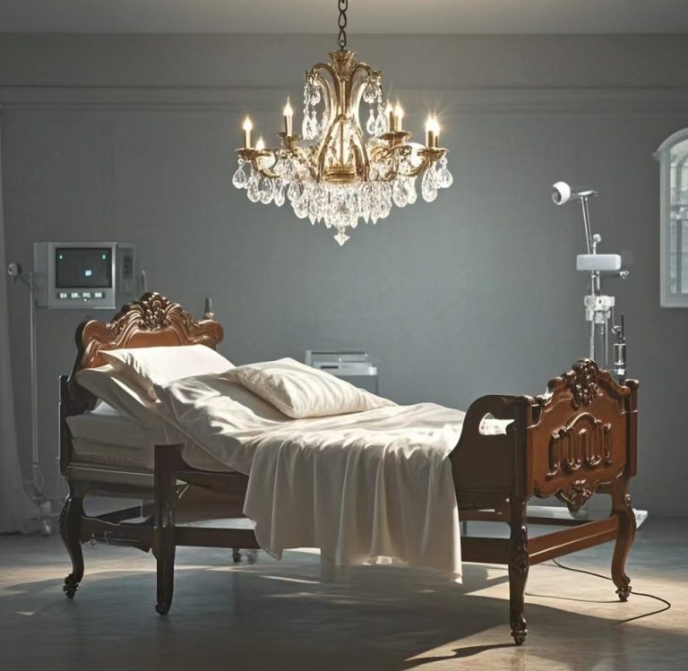 hospital beds